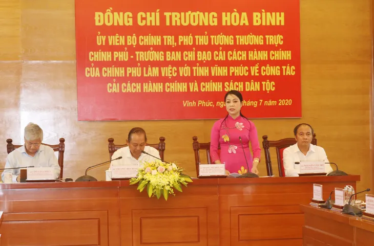 Phó Thủ tướng Trương Hòa Bình: Gắn cải cách hành chính với phát triển kinh tế - xã hội - Ảnh 1. Phó Thủ tướng Trương Hòa Bình: Gắn cải cách hành chính với phát triển kinh tế - xã hội - Ảnh 1.