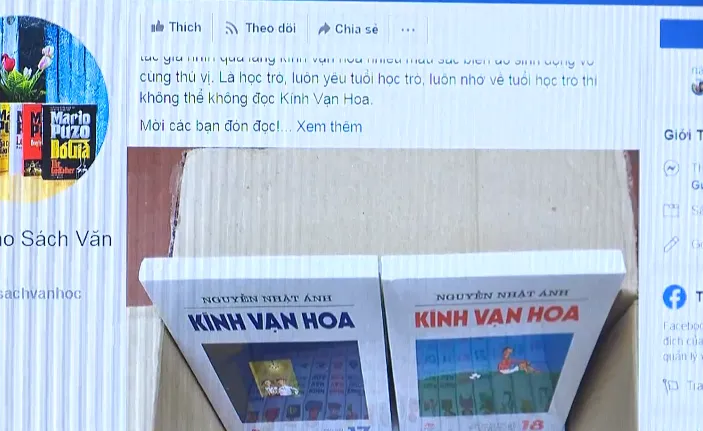 Sách giả bán cực chạy trên Facebook, làm giả cả tem chống hàng giả - Ảnh 1. Sách giả bán cực chạy trên Facebook, làm giả cả tem chống hàng giả - Ảnh 1.