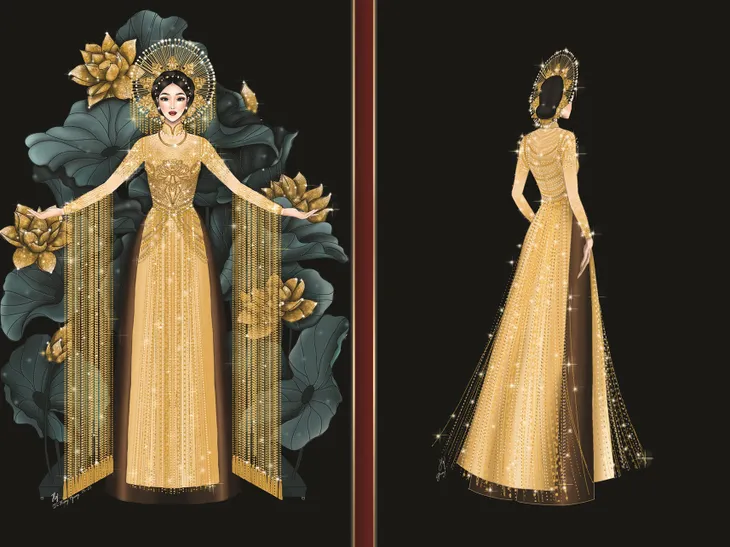 Lộ diện 8 thiết kế trang phục dân tộc cho Khánh Vân tại Miss Universe 2020 - Ảnh 5. Lộ diện 8 thiết kế trang phục dân tộc cho Khánh Vân tại Miss Universe 2020 - Ảnh 5.