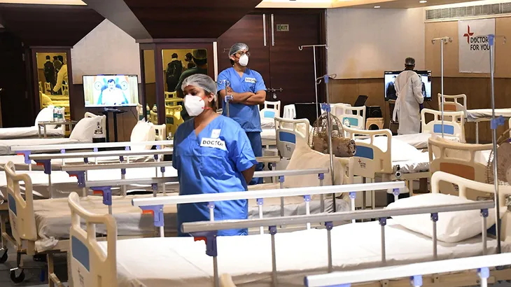 Ấn Độ: Các bệnh viện sẵn sàng đối phó COVID-19 - Ảnh 1. Ấn Độ: Các bệnh viện sẵn sàng đối phó COVID-19 - Ảnh 1.