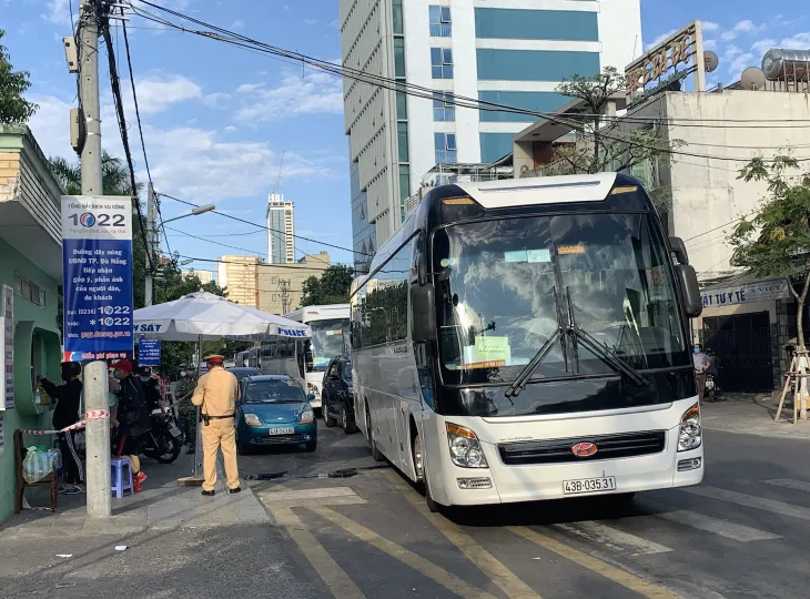 Tạm dừng hoạt động vận tải khách đi và đến Đà Nẵng - Ảnh 1. Tạm dừng hoạt động vận tải khách đi và đến Đà Nẵng - Ảnh 1.