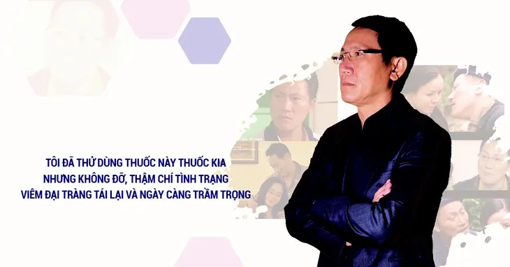 NSƯT Hoàng Hải chia sẻ hành trình “kết thúc” nỗi sợ 15 năm viêm đại tràng - Ảnh 2. NSƯT Hoàng Hải chia sẻ hành trình “kết thúc” nỗi sợ 15 năm viêm đại tràng - Ảnh 2.