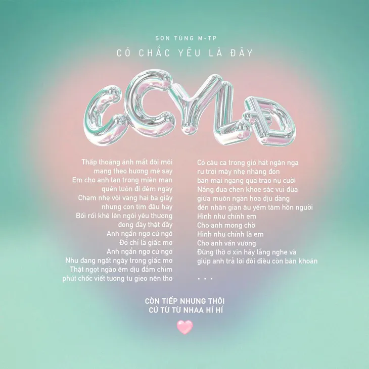 Sơn Tùng M-TP hát live cực ngọt Có chắc yêu là đây - Ảnh 2. Sơn Tùng M-TP hát live cực ngọt Có chắc yêu là đây - Ảnh 2.