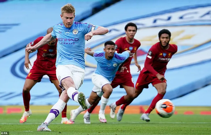 Man City 4-0 Liverpool: Tân vương nhận cú sốc - Ảnh 1. Man City 4-0 Liverpool: Tân vương nhận cú sốc - Ảnh 1.