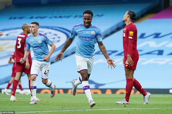 Man City 4-0 Liverpool: Tân vương nhận cú sốc - Ảnh 2. Man City 4-0 Liverpool: Tân vương nhận cú sốc - Ảnh 2.