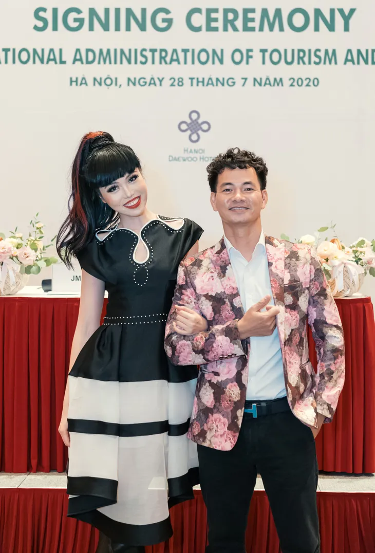 Jessica Minh Anh thực hiện show thực tế quảng bá du lịch Việt Nam - Ảnh 1. Jessica Minh Anh thực hiện show thực tế quảng bá du lịch Việt Nam - Ảnh 1.