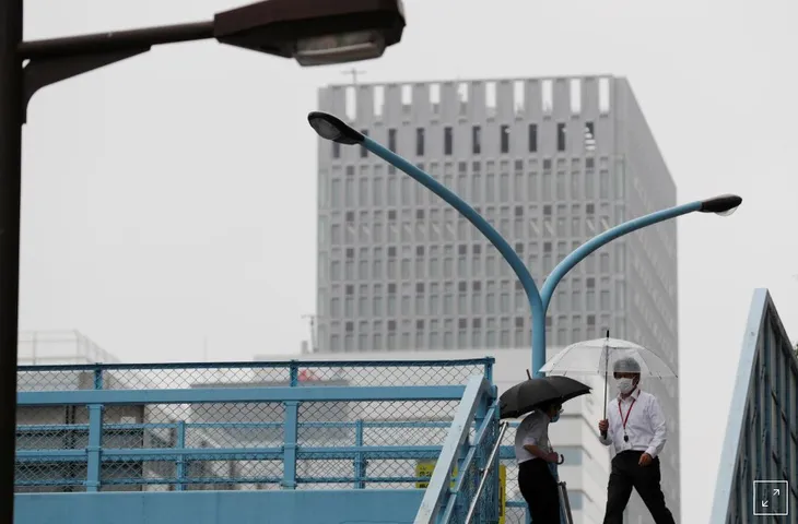 Nhật Bản sửa đổi triển vọng kinh tế tài khóa 2020 về mức âm - Ảnh 1. Nhật Bản sửa đổi triển vọng kinh tế tài khóa 2020 về mức âm - Ảnh 1.