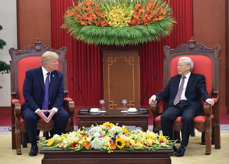 Lãnh đạo Việt Nam gửi điện mừng Quốc khánh Hoa Kỳ - Ảnh 1. Lãnh đạo Việt Nam gửi điện mừng Quốc khánh Hoa Kỳ - Ảnh 1.