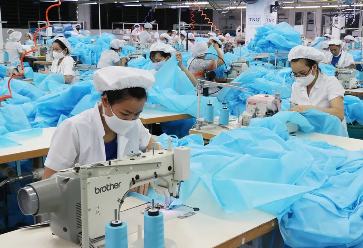 Từ chiếc kiềng 2 chân của ngành dệt may đến bộ mặt thật ngành công nghiệp hỗ trợ - Ảnh 1. Từ chiếc kiềng 2 chân của ngành dệt may đến bộ mặt thật ngành công nghiệp hỗ trợ - Ảnh 1.