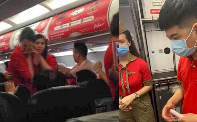 Cấm bay 1 năm với hàng loạt trường hợp: Từ xé áo phao, chửi bới đến ném điện thoại vào tiếp viên - Ảnh 1. Cấm bay 1 năm với hàng loạt trường hợp: Từ xé áo phao, chửi bới đến ném điện thoại vào tiếp viên - Ảnh 1.