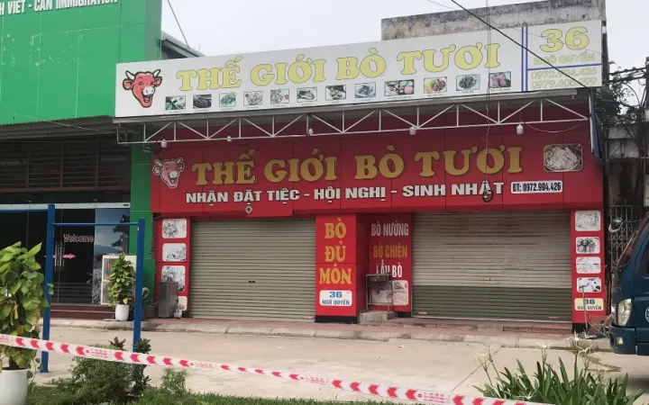 Sở Y tế Hải Dương phát thông báo khẩn, tìm người từng đến nhà hàng Thế giới bò tươi - Ảnh 1. Sở Y tế Hải Dương phát thông báo khẩn, tìm người từng đến nhà hàng Thế giới bò tươi - Ảnh 1.