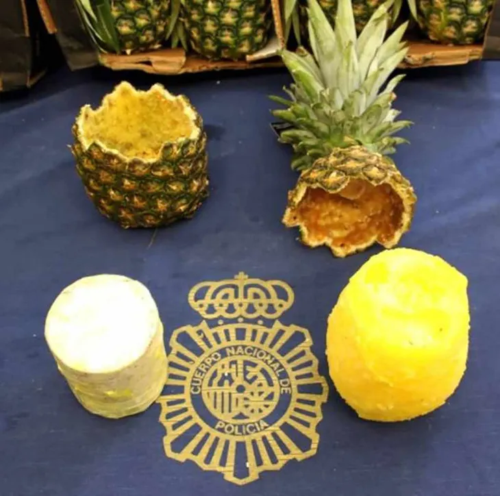 Phát hiện và thu giữ hơn 1 tấn cocaine giấu trong container chở dứa tại Costa Rica - Ảnh 1. Phát hiện và thu giữ hơn 1 tấn cocaine giấu trong container chở dứa tại Costa Rica - Ảnh 1.