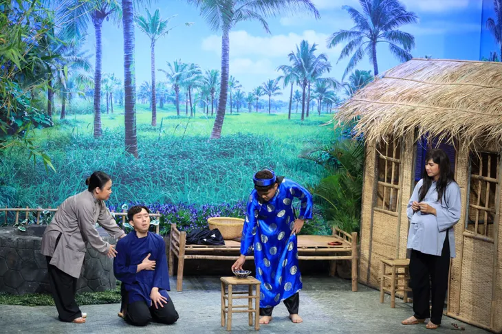 Ơn giời! Cậu đây rồi: Lou Hoàng làm vợ bầu xinh đẹp nhưng cực lầy của Trấn Thành - Ảnh 5. Ơn giời! Cậu đây rồi: Lou Hoàng làm vợ bầu xinh đẹp nhưng cực lầy của Trấn Thành - Ảnh 5.