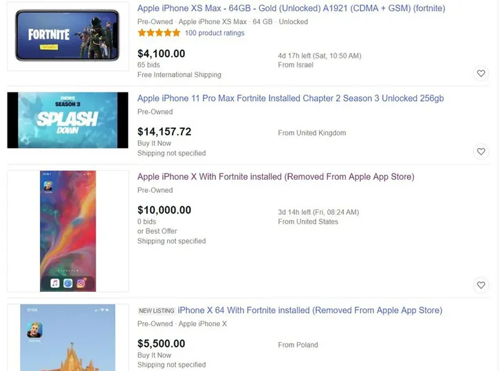 Bạn có chấp nhận mua chiếc iPhone cài sẵn Fortnite với giá 10.000 USD? - Ảnh 1. Bạn có chấp nhận mua chiếc iPhone cài sẵn Fortnite với giá 10.000 USD? - Ảnh 1.