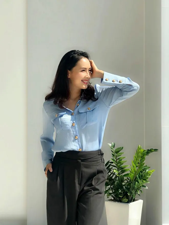 Hồng Diễm: Nguồn cảm hứng tuyệt vời cho những cô nàng công sở - Ảnh 10. Hồng Diễm: Nguồn cảm hứng tuyệt vời cho những cô nàng công sở - Ảnh 10.