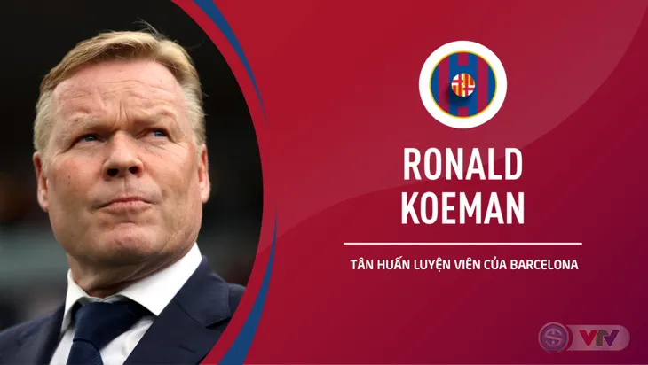 CHÍNH THỨC: FC Barcelona bổ nhiệm HLV Ronald Koeman với thời hạn 2 năm - Ảnh 1. CHÍNH THỨC: FC Barcelona bổ nhiệm HLV Ronald Koeman với thời hạn 2 năm - Ảnh 1.