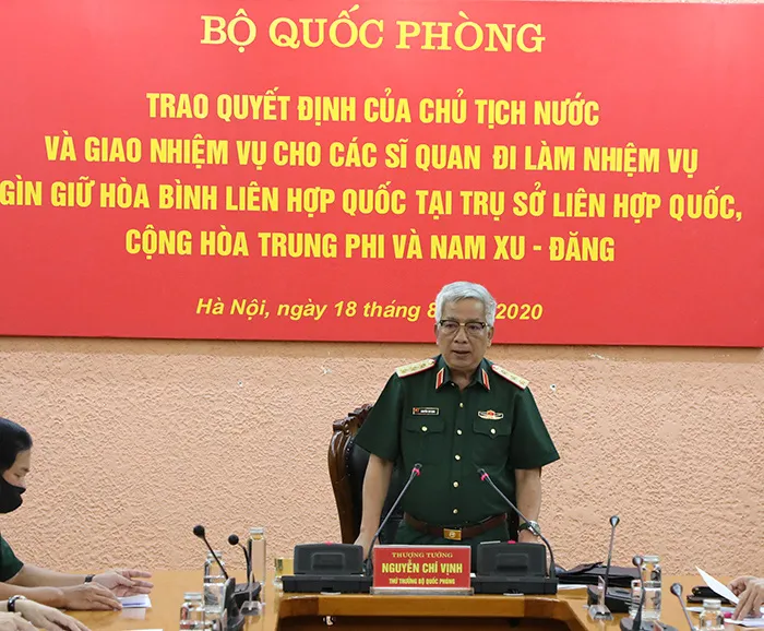 Việt Nam cử thêm 10 sĩ quan làm nhiệm vụ gìn giữ hòa bình Liên Hợp Quốc - Ảnh 1. Việt Nam cử thêm 10 sĩ quan làm nhiệm vụ gìn giữ hòa bình Liên Hợp Quốc - Ảnh 1.