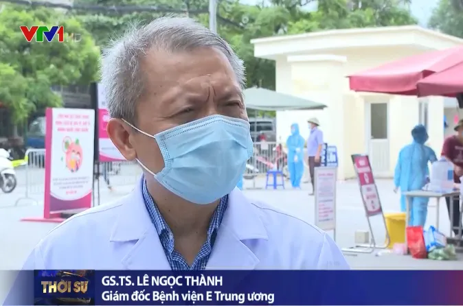 Giám đốc Bệnh viện E: Toàn bộ y bác sĩ và bệnh nhân 994 âm tính - Ảnh 1. Giám đốc Bệnh viện E: Toàn bộ y bác sĩ và bệnh nhân 994 âm tính - Ảnh 1.