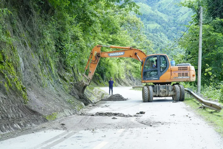 Mưa lũ gây thiệt hại lớn tại Điện Biên - Ảnh 3. Mưa lũ gây thiệt hại lớn tại Điện Biên - Ảnh 3.