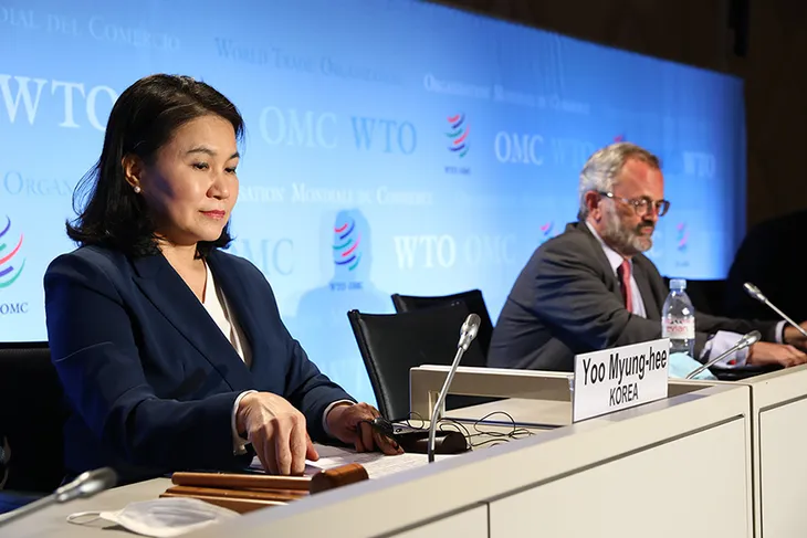 Nữ Bộ trưởng Hàn Quốc cam kết cải cách nếu được bầu là Tổng giám đốc WTO - Ảnh 2. Nữ Bộ trưởng Hàn Quốc cam kết cải cách nếu được bầu là Tổng giám đốc WTO - Ảnh 2.