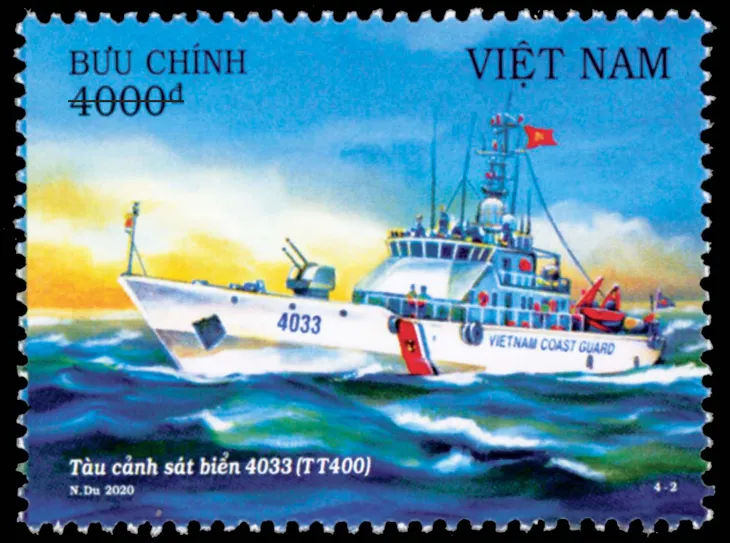 Giới thiệu bộ tem Biển, đảo Việt Nam (bộ 2): Tàu Cảnh sát biển Việt Nam - Ảnh 2. Giới thiệu bộ tem Biển, đảo Việt Nam (bộ 2): Tàu Cảnh sát biển Việt Nam - Ảnh 2.
