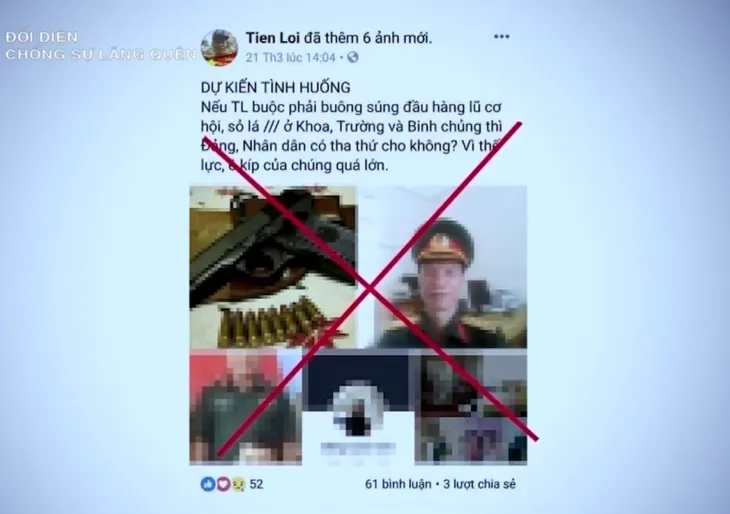 Đừng phủ nhận quá khứ hào hùng về những thế hệ cha anh quên mình cho Tổ quốc - Ảnh 2. Đừng phủ nhận quá khứ hào hùng về những thế hệ cha anh quên mình cho Tổ quốc - Ảnh 2.