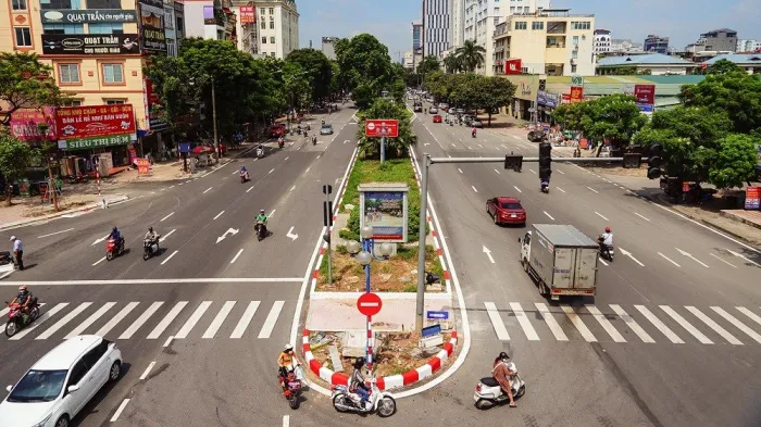 Cận cảnh cầu vượt 560 tỷ đồng của Thủ đô trước giờ thông xe - Ảnh 13. Cận cảnh cầu vượt 560 tỷ đồng của Thủ đô trước giờ thông xe - Ảnh 13.