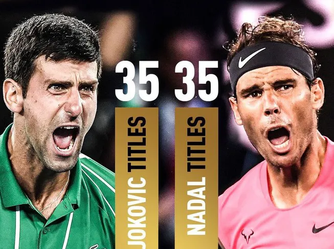Djokovic cân bằng kỷ lục của Nadal - Ảnh 2. Djokovic cân bằng kỷ lục của Nadal - Ảnh 2.