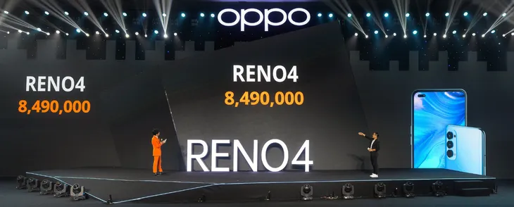 OPPO Reno4 và Reno4 Pro bất ngờ có giá cực tốt, khuấy động thị trường smartphone - Ảnh 1. OPPO Reno4 và Reno4 Pro bất ngờ có giá cực tốt, khuấy động thị trường smartphone - Ảnh 1.