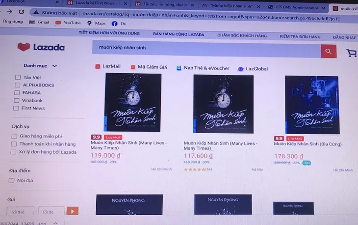 First News khởi kiện Lazada vì tiếp tay tiêu thụ sách giả - Ảnh 2. First News khởi kiện Lazada vì tiếp tay tiêu thụ sách giả - Ảnh 2.