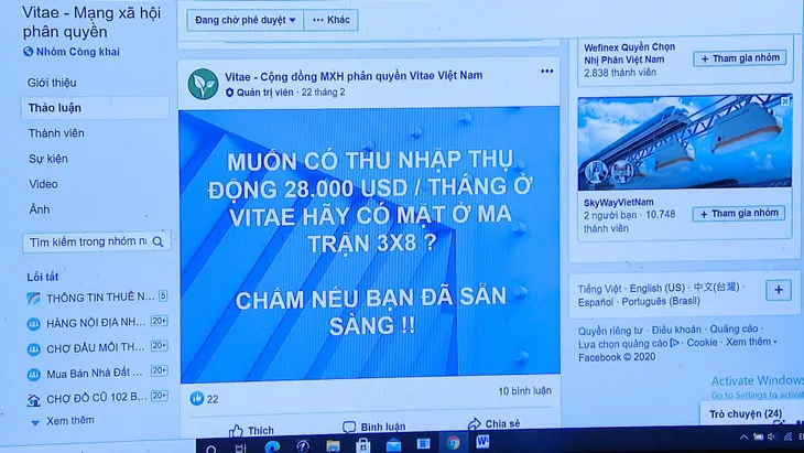 Mạng xã hội tự xưng Vitae: Cảnh giác “miếng pho mát trong bẫy chuột” - Ảnh 9. Mạng xã hội tự xưng Vitae: Cảnh giác “miếng pho mát trong bẫy chuột” - Ảnh 9.