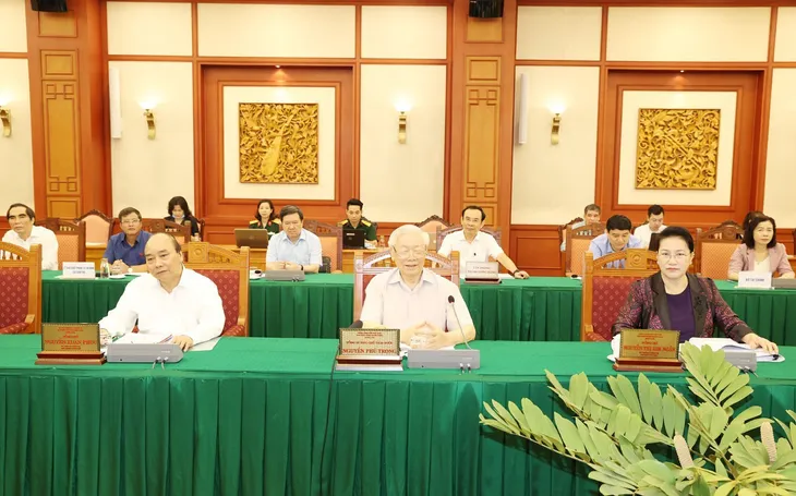 Bộ Chính trị cho ý kiến chuẩn bị Đại hội Đảng bộ Quân đội - Ảnh 2. Bộ Chính trị cho ý kiến chuẩn bị Đại hội Đảng bộ Quân đội - Ảnh 2.