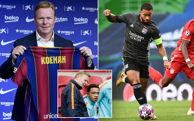 Barcelona đạt thỏa thuận chiêu mộ Depay - Ảnh 1. Barcelona đạt thỏa thuận chiêu mộ Depay - Ảnh 1.