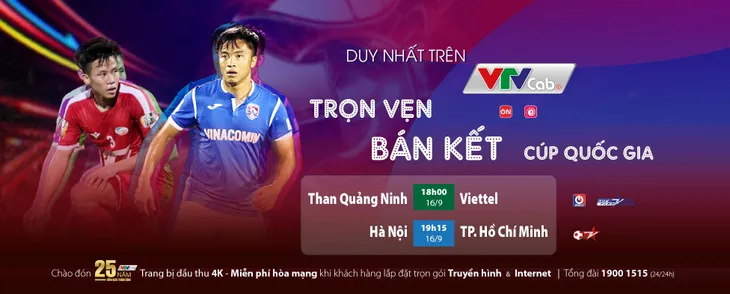 Bán kết Cúp Quốc gia 2020: Đại chiến tại Hàng Đẫy! (16/9, VTVcab) - Ảnh 1. Bán kết Cúp Quốc gia 2020: Đại chiến tại Hàng Đẫy! (16/9, VTVcab) - Ảnh 1.