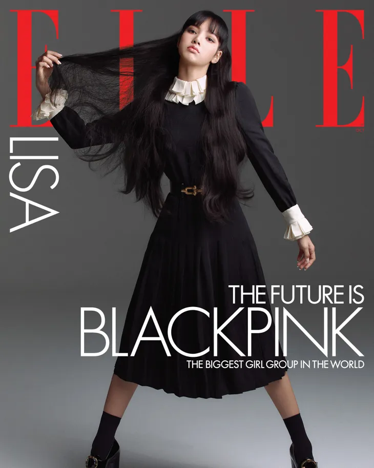 BLACKPINK xuất hiện trên Elle Mỹ: Quý phái khác thường - Ảnh 5. BLACKPINK xuất hiện trên Elle Mỹ: Quý phái khác thường - Ảnh 5.