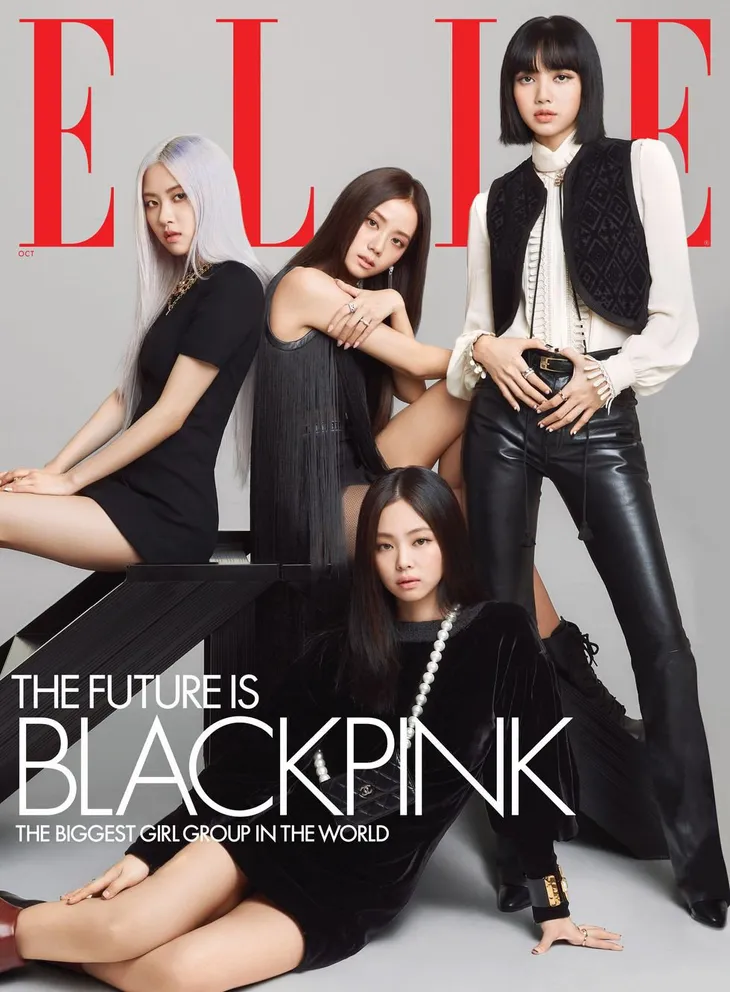BLACKPINK xuất hiện trên Elle Mỹ: Quý phái khác thường - Ảnh 1. BLACKPINK xuất hiện trên Elle Mỹ: Quý phái khác thường - Ảnh 1.