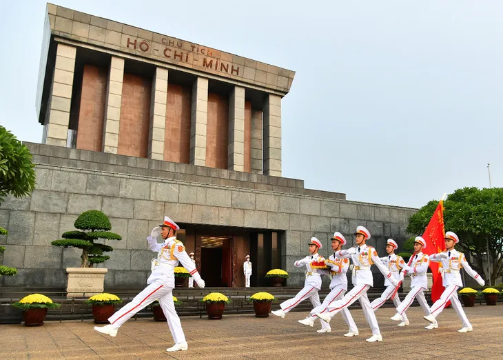 Người dân cả nước chào mừng ngày Quốc khánh 2/9 với những nét riêng - Ảnh 1. Người dân cả nước chào mừng ngày Quốc khánh 2/9 với những nét riêng - Ảnh 1.