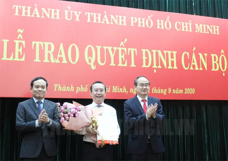 Đồng chí Huỳnh Khắc Điệp giữ chức Chánh Văn phòng Thành ủy TP.HCM - Ảnh 1. Đồng chí Huỳnh Khắc Điệp giữ chức Chánh Văn phòng Thành ủy TP.HCM - Ảnh 1.
