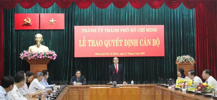 Đồng chí Huỳnh Khắc Điệp giữ chức Chánh Văn phòng Thành ủy TP.HCM - Ảnh 2. Đồng chí Huỳnh Khắc Điệp giữ chức Chánh Văn phòng Thành ủy TP.HCM - Ảnh 2.