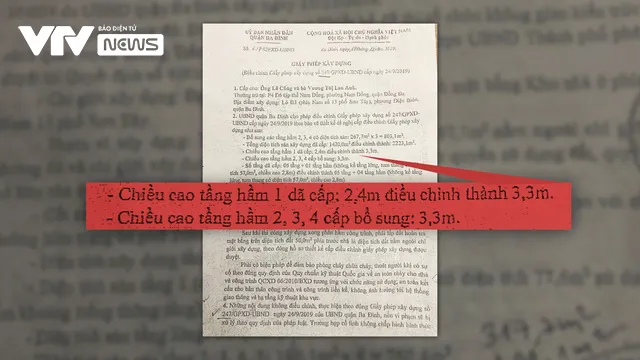 Công trình nhà dân có 4 tầng hầm ở Hà Nội: Cấp phép theo tiêu chuẩn bị hủy bỏ từ 16 năm trước? - Ảnh 3. Công trình nhà dân có 4 tầng hầm ở Hà Nội: Cấp phép theo tiêu chuẩn bị hủy bỏ từ 16 năm trước? - Ảnh 3.