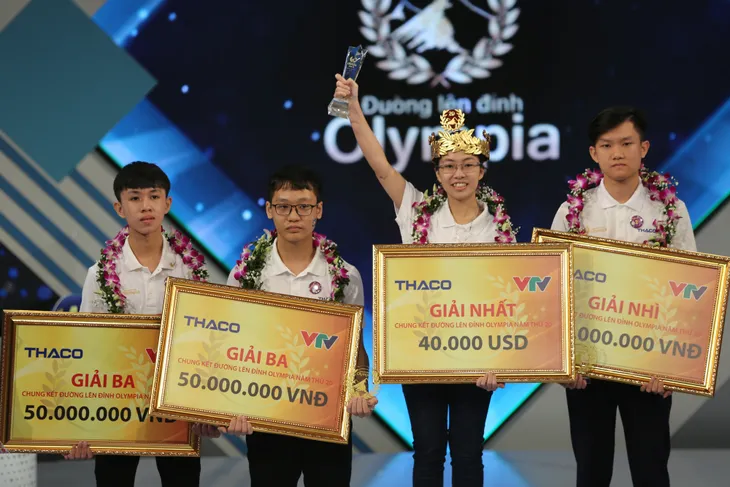 Nhìn lại những khoảnh khắc đáng nhớ của nữ Quán quân Đường lên đỉnh Olympia 2020 - Ảnh 11. Nhìn lại những khoảnh khắc đáng nhớ của nữ Quán quân Đường lên đỉnh Olympia 2020 - Ảnh 11.
