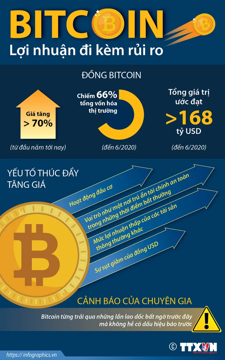 Bitcoin - Lợi nhuận đi kèm rủi ro - Ảnh 1. Bitcoin - Lợi nhuận đi kèm rủi ro - Ảnh 1.