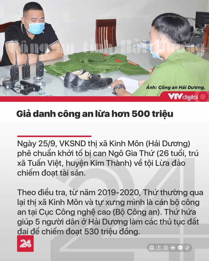 Tin nóng đầu ngày 26/9: Giáo viên tiểu học được chấm điểm 0 từ 20/10 - Ảnh 3.