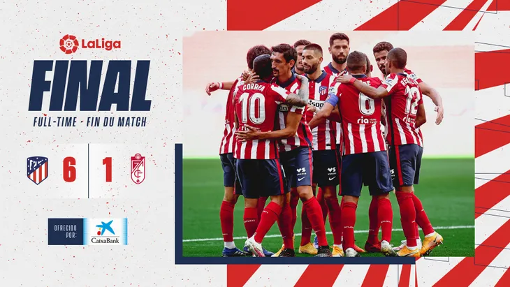 Atletico Madrid 6-1 Granada: Màn ra mắt hoàn hảo của Luis Suarez - Ảnh 4. Atletico Madrid 6-1 Granada: Màn ra mắt hoàn hảo của Luis Suarez - Ảnh 4.