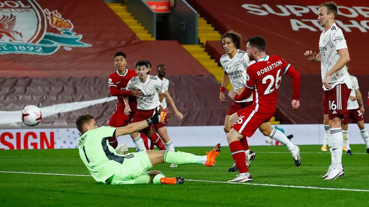 Liverpool 3-1 Arsenal: Nhà ĐKVĐ khẳng định sức mạnh! - Ảnh 3. Liverpool 3-1 Arsenal: Nhà ĐKVĐ khẳng định sức mạnh! - Ảnh 3.