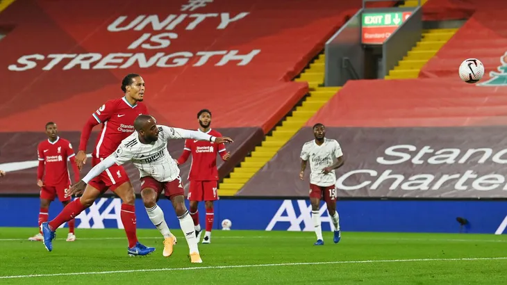 Liverpool 3-1 Arsenal: Nhà ĐKVĐ khẳng định sức mạnh! - Ảnh 1. Liverpool 3-1 Arsenal: Nhà ĐKVĐ khẳng định sức mạnh! - Ảnh 1.