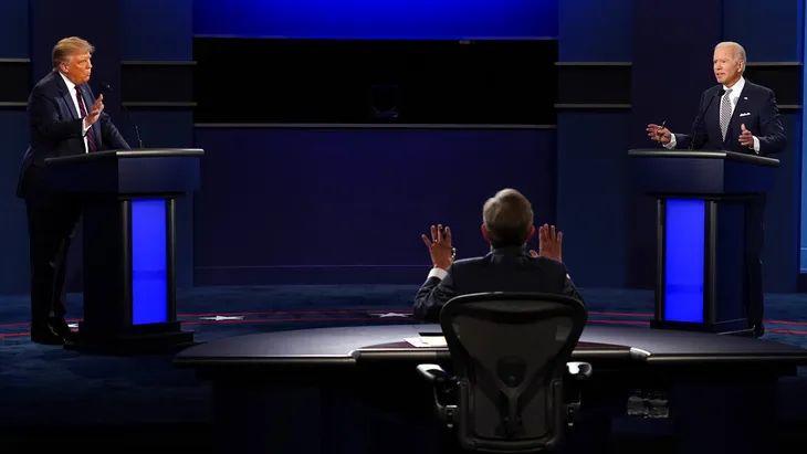 Phố Wall chìm sâu sau 90 phút tàn bạo của Trump – Biden - Ảnh 2. Phố Wall chìm sâu sau 90 phút tàn bạo của Trump – Biden - Ảnh 2.
