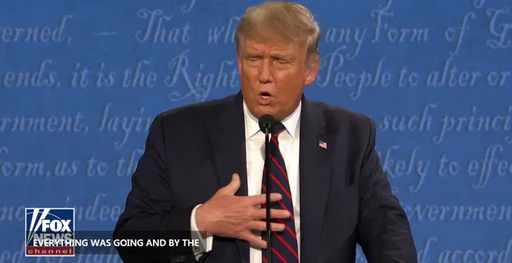 Ông Donald Trump và Joe Biden tranh luận gay gắt về vấn đề Tòa án Tối cao và dịch COVID-19 - Ảnh 1. Ông Donald Trump và Joe Biden tranh luận gay gắt về vấn đề Tòa án Tối cao và dịch COVID-19 - Ảnh 1.