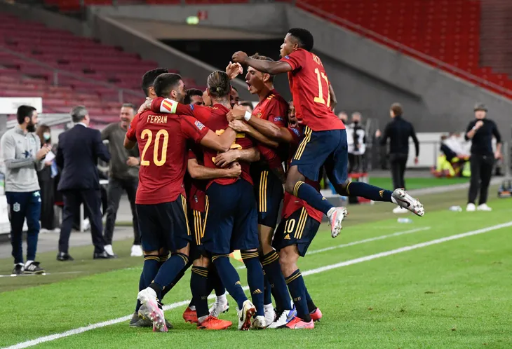 UEFA Nations League sáng 4/9: ĐT Đức 1-1 Tây Ban Nha, Ukraine 2-1 ĐT Thuỵ Sĩ - Ảnh 2. UEFA Nations League sáng 4/9: ĐT Đức 1-1 Tây Ban Nha, Ukraine 2-1 ĐT Thuỵ Sĩ - Ảnh 2.