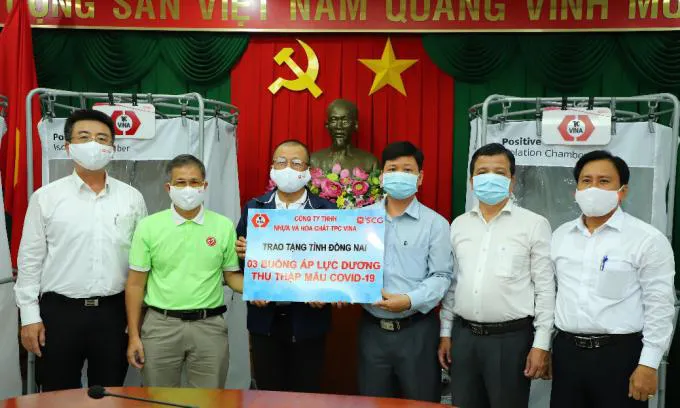 Đồng Nai tiếp nhận 3 phòng áp lực kháng khuẩn di động để hỗ trợ tuyến đầu chống dịch - Ảnh 1. Đồng Nai tiếp nhận 3 phòng áp lực kháng khuẩn di động để hỗ trợ tuyến đầu chống dịch - Ảnh 1.